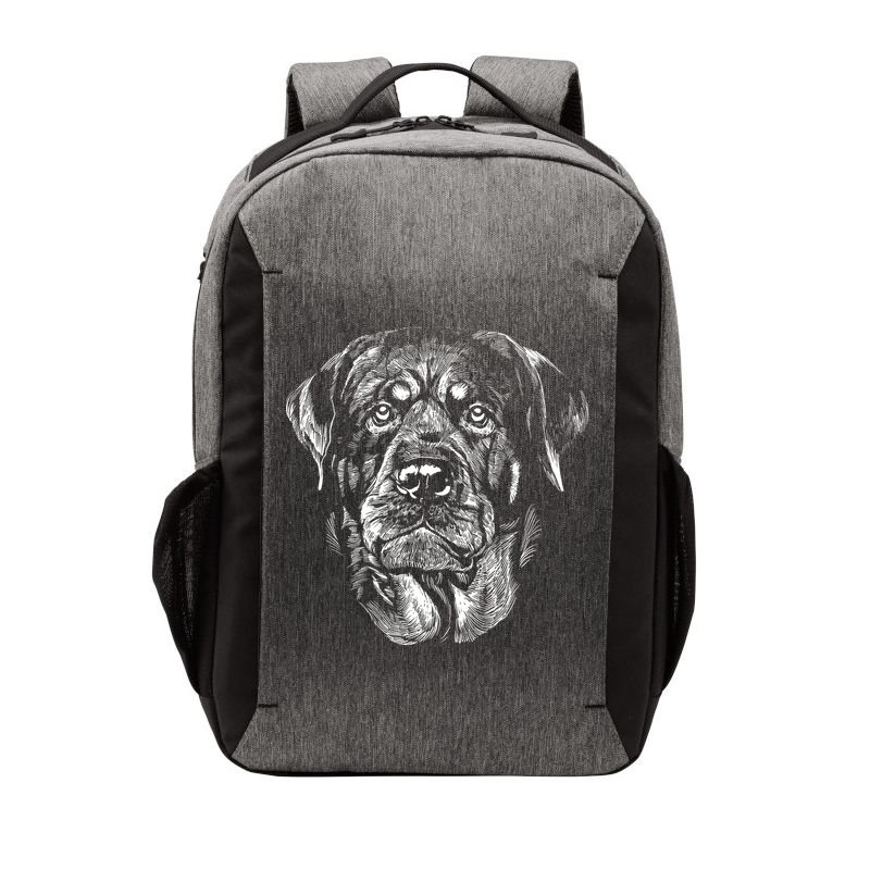 Hand Drawn Rottweiler Dog Vector Backpack