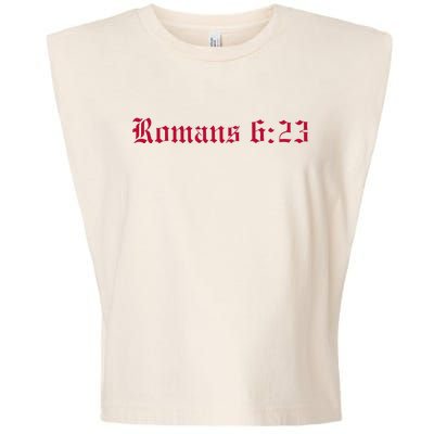 Houston Dietrich Romans 6 23 Wages Of Sin Garment-Dyed Women's Muscle Tee