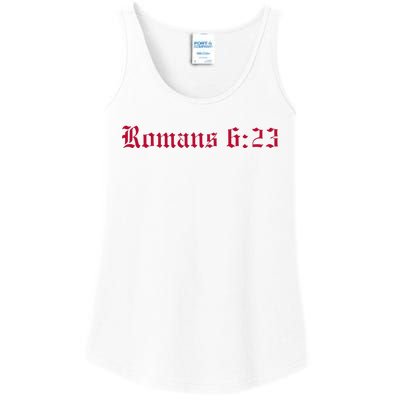 Houston Dietrich Romans 6 23 Wages Of Sin Ladies Essential Tank