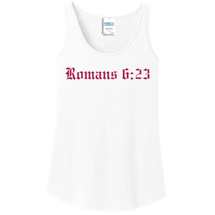 Houston Dietrich Romans 6 23 Wages Of Sin Ladies Essential Tank