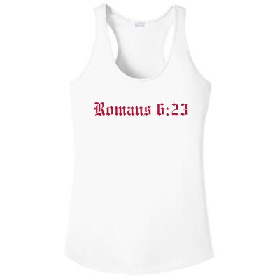 Houston Dietrich Romans 6 23 Wages Of Sin Ladies PosiCharge Competitor Racerback Tank