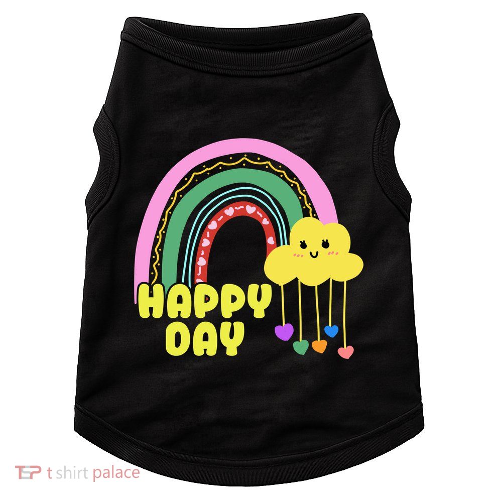 Happy Day Retro 80s Sunshine Doggie Tank