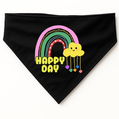Happy Day Retro 80s Sunshine USA-Made Doggie Bandana