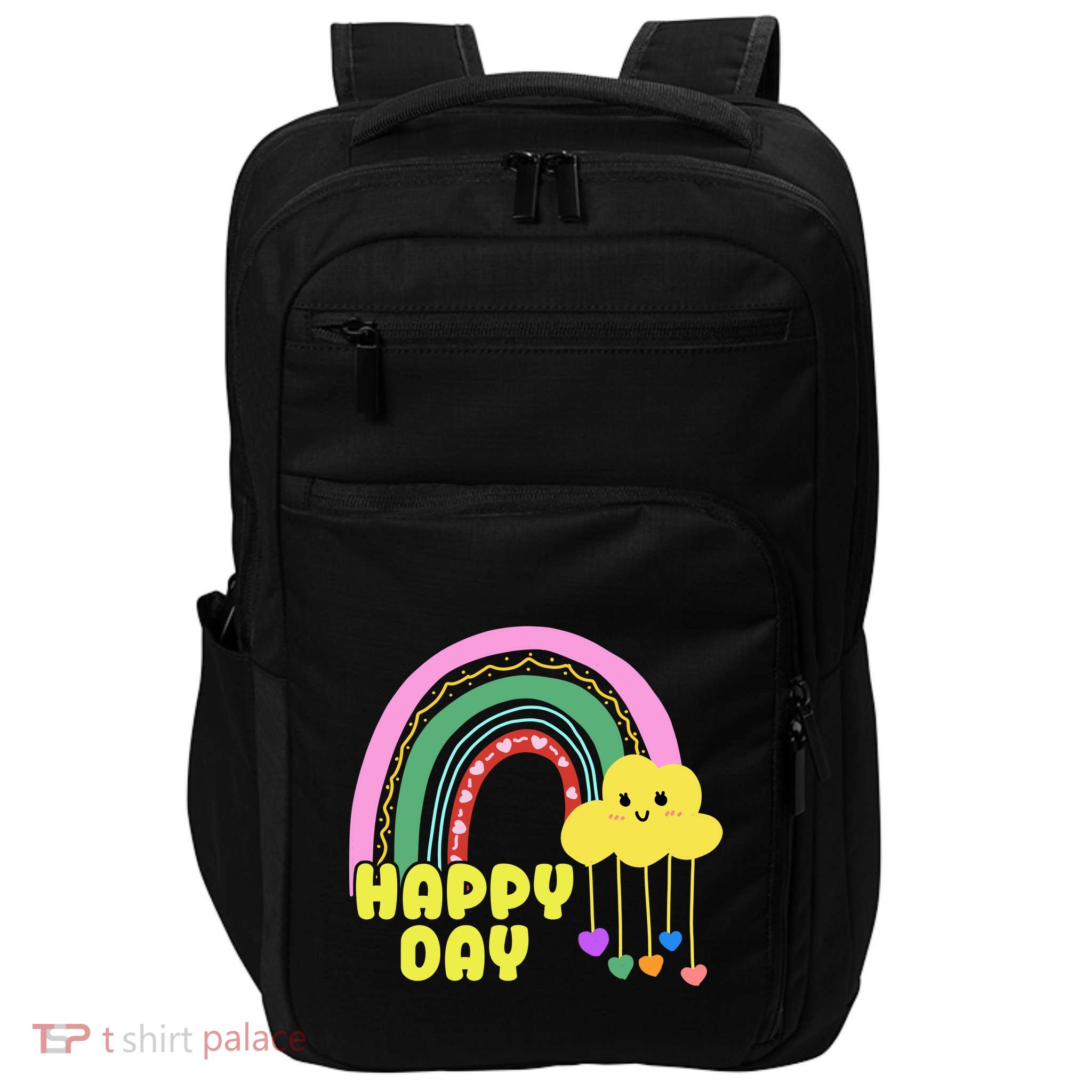 Happy Day Retro 80s Sunshine Impact Tech Backpack