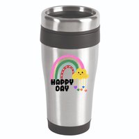 Happy Day Retro 80s Sunshine 16oz Travel Tumbler