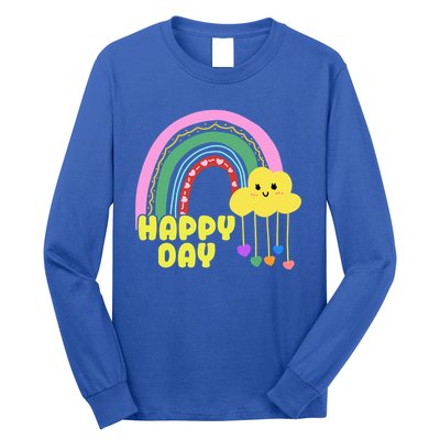Happy Day Retro 80s Sunshine Long Sleeve Shirt