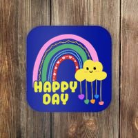 Happy Day Retro 80s Sunshine Coaster