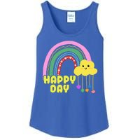 Happy Day Retro 80s Sunshine Ladies Essential Tank