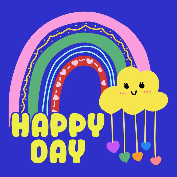 Happy Day Retro 80s Sunshine 16 in Basic Backpack