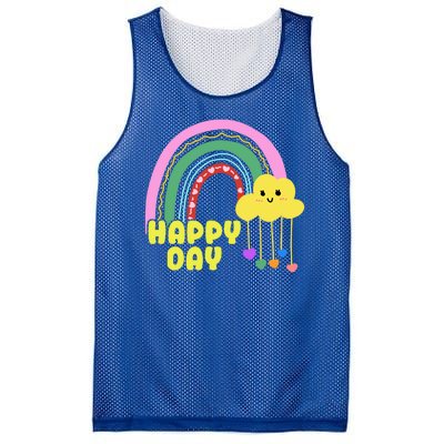 Happy Day Retro 80s Sunshine Mesh Reversible Basketball Jersey Tank