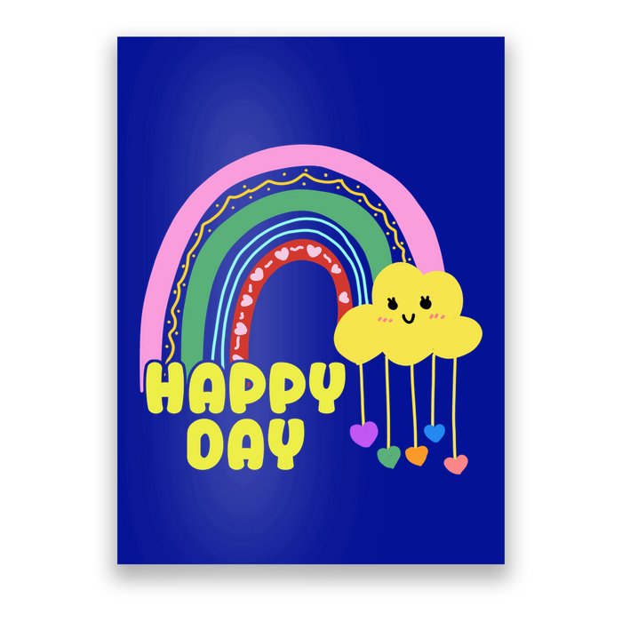 Happy Day Retro 80s Sunshine Poster