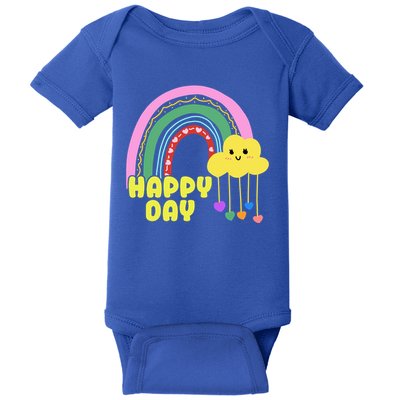 Happy Day Retro 80s Sunshine Baby Bodysuit