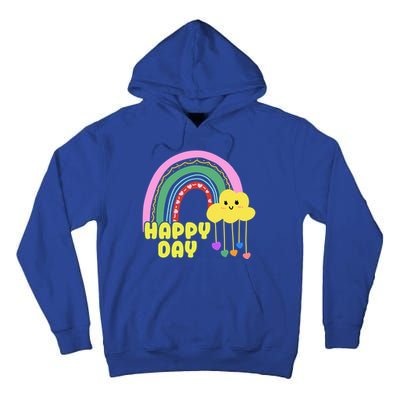 Happy Day Retro 80s Sunshine Tall Hoodie