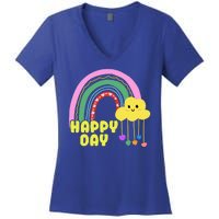 Happy Day Retro 80s Sunshine Women's V-Neck T-Shirt