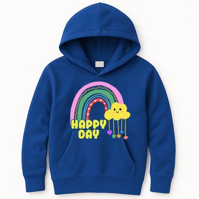 Happy Day Retro 80s Sunshine Kids Hoodie