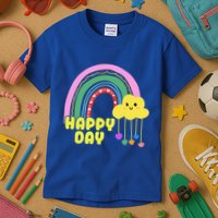 Happy Day Retro 80s Sunshine Kids T-Shirt
