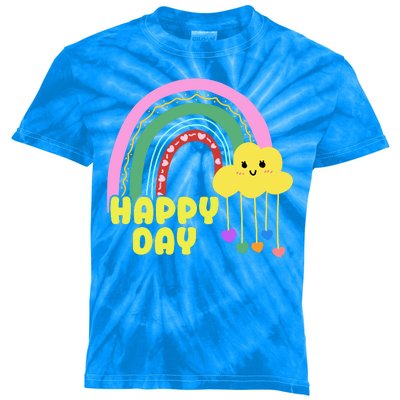 Happy Day Retro 80s Sunshine Kids Tie-Dye T-Shirt