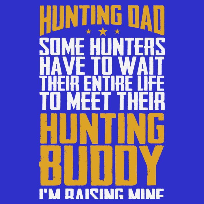 Hunting Dad Some Hunters Have To Wait Hunting Father Gift Button