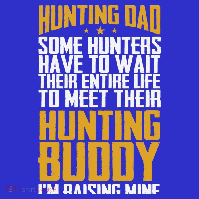 Hunting Dad Some Hunters Have To Wait Hunting Father Gift Poster