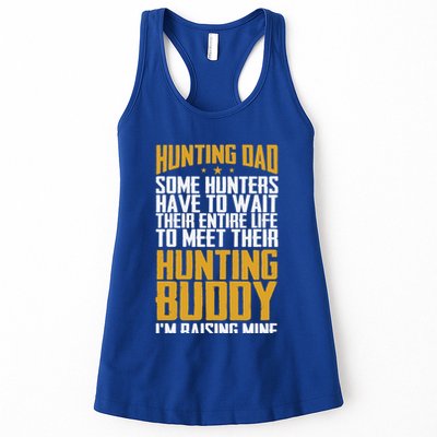 Hunting Dad Some Hunters Have To Wait Hunting Father Gift Womens Tank Top