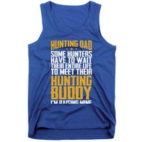 Hunting Dad Some Hunters Have To Wait Hunting Father Gift Tank Top