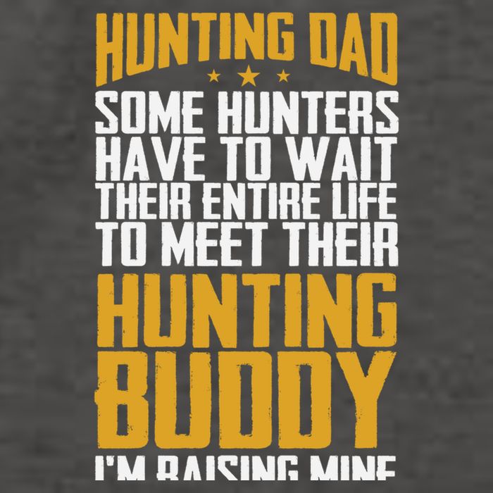 Hunting Dad Some Hunters Have To Wait Hunting Father Gift Vector Backpack