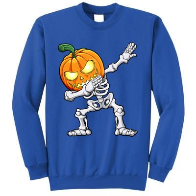 Halloween Dabbing Skeleton Scary Pumpkin Jack O Lantern Cool Gift Sweatshirt