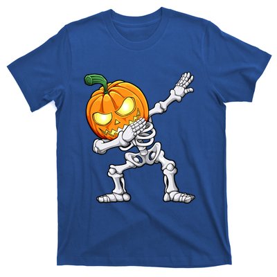 Halloween Dabbing Skeleton Scary Pumpkin Jack O Lantern Cool Gift T-Shirt