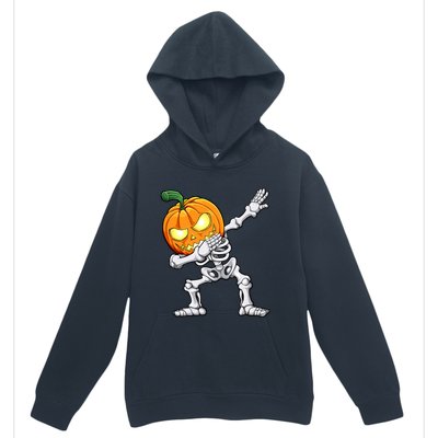 Halloween Dabbing Skeleton Scary Pumpkin Jack O Lantern Cool Gift Urban Pullover Hoodie