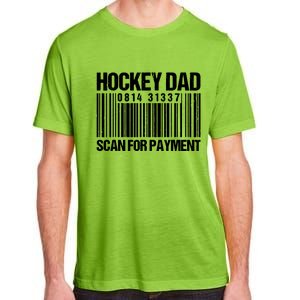 Hockey Dad Scan For Payment Barcode Hockey Dad Adult ChromaSoft Performance T-Shirt