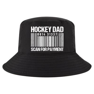 Hockey Dad Scan For Payment Barcode Hockey Dad Cool Comfort Performance Bucket Hat