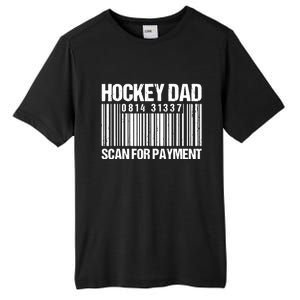 Hockey Dad Scan For Payment Barcode Hockey Dad Tall Fusion ChromaSoft Performance T-Shirt