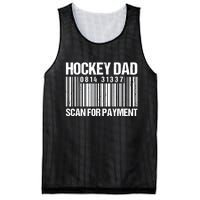 Hockey Dad Scan For Payment Barcode Hockey Dad Mesh Reversible Basketball Jersey Tank