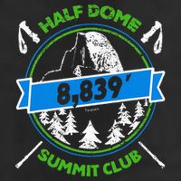 Half Dome Summit Club 7 Panel Mesh Trucker Snapback Hat