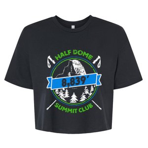 Half Dome Summit Club Bella+Canvas Jersey Crop Tee