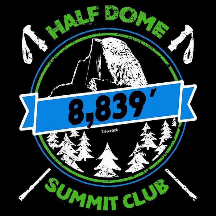 Half Dome Summit Club Cooling Performance Crew T-Shirt