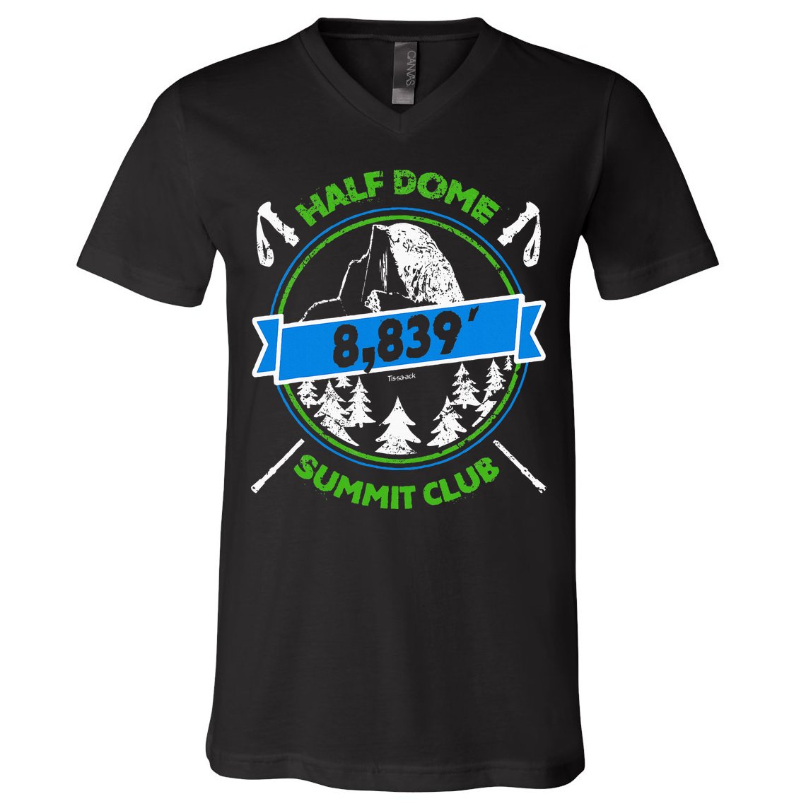 Half Dome Summit Club V-Neck T-Shirt