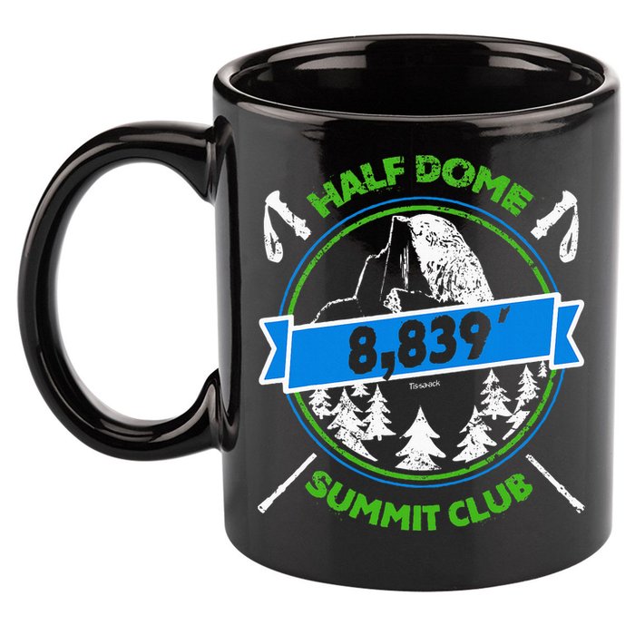 Half Dome Summit Club 11oz C Handle Ceramic Mug