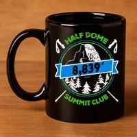 Half Dome Summit Club 11oz C Handle Ceramic Mug