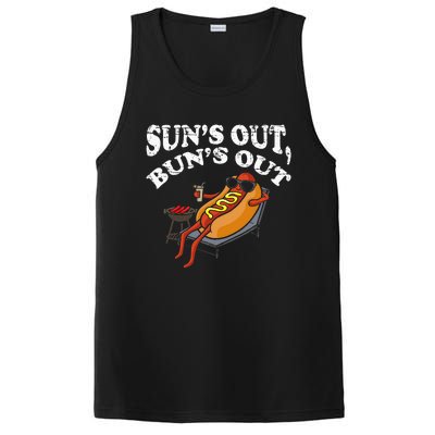 Hot Dog Sun´S Out Bun´S Out Bbq PosiCharge Competitor Tank