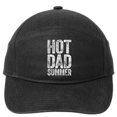 Hot Dad Summer Father's Day 7-Panel Snapback Hat