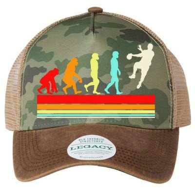 Handball Design Sports Athletes Legacy Tie Dye Trucker Hat