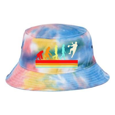 Handball Design Sports Athletes Tie Dye Newport Bucket Hat