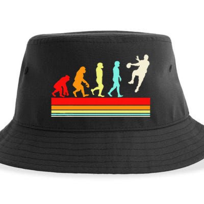 Handball Design Sports Athletes Sustainable Bucket Hat