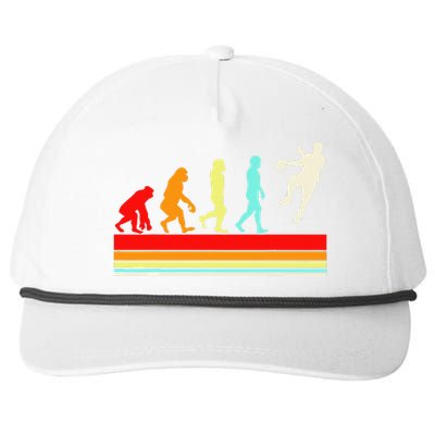 Handball Design Sports Athletes Snapback Five-Panel Rope Hat