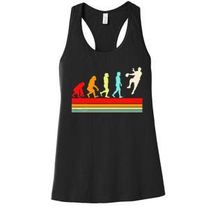 Handball Design Sports Athletes Women's Racerback Tank