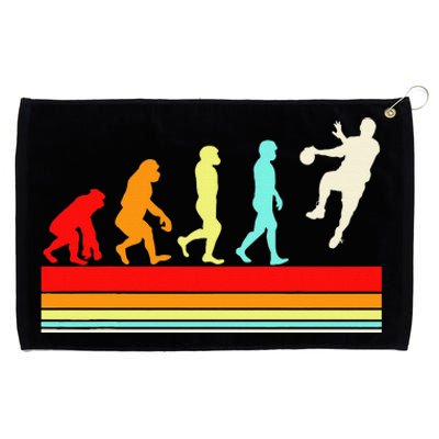 Handball Design Sports Athletes Grommeted Golf Towel