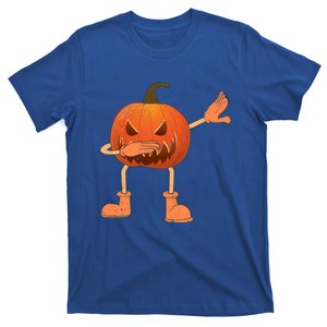 Halloween Dabbing Scary Pumpkin Jack O Lantern Dab Dance Gift T-Shirt