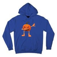 Halloween Dabbing Scary Pumpkin Jack O Lantern Dab Dance Gift Tall Hoodie