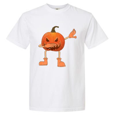 Halloween Dabbing Scary Pumpkin Jack O Lantern Dab Dance Gift Garment-Dyed Heavyweight T-Shirt